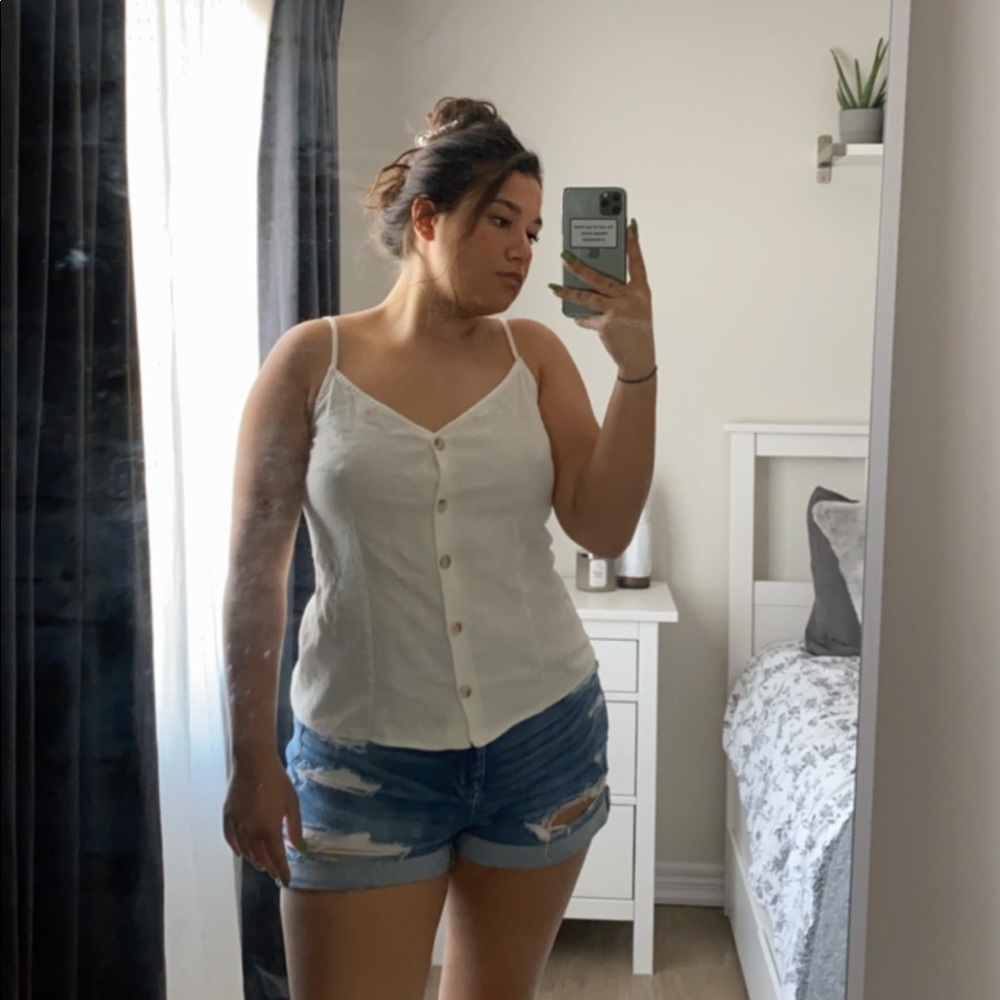 Button Down Top